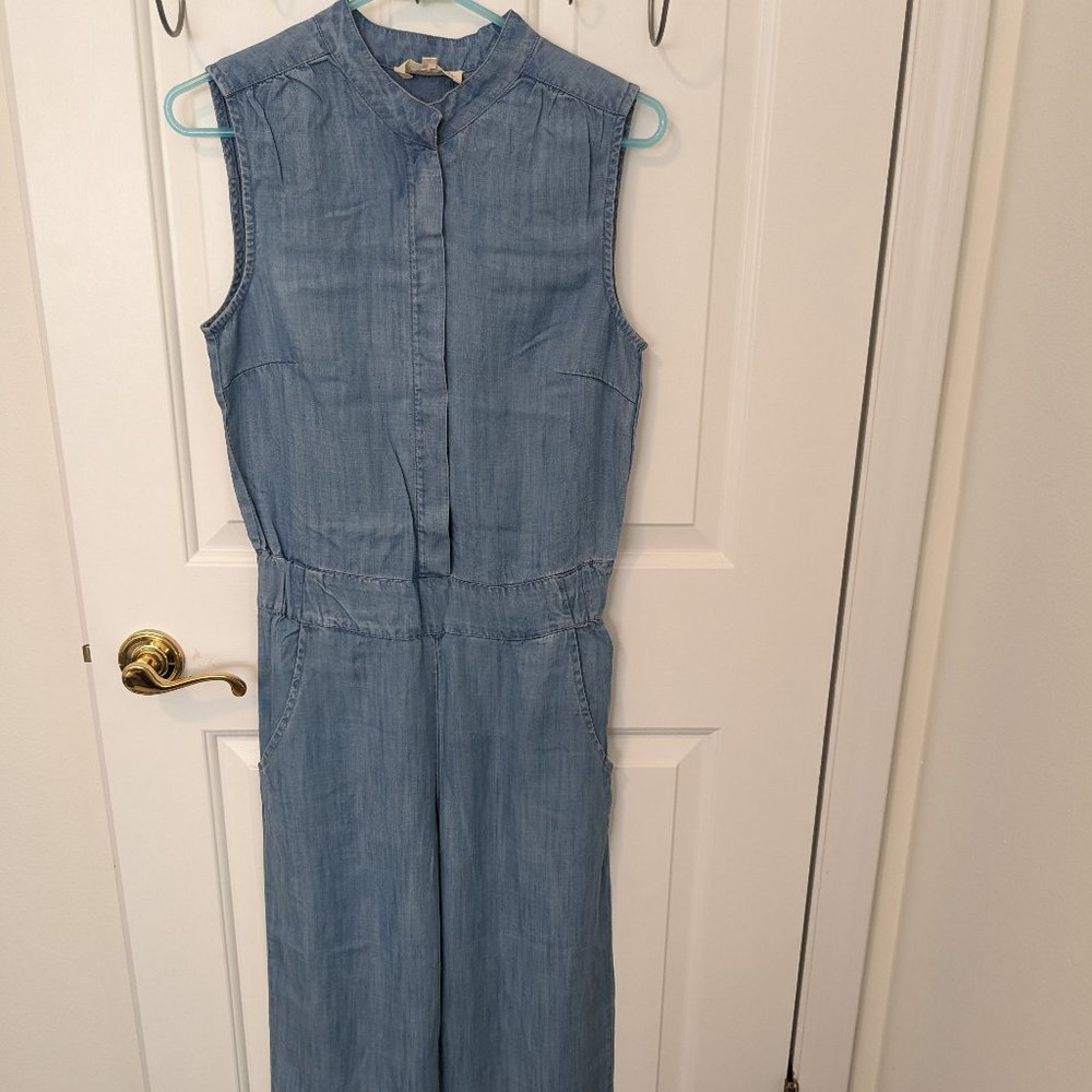 NWOT Woven By Synergy Chambray Jumpsuit Small